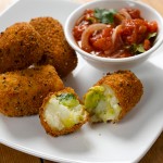 Brussels Sprout and Chopin Potato Croquettes