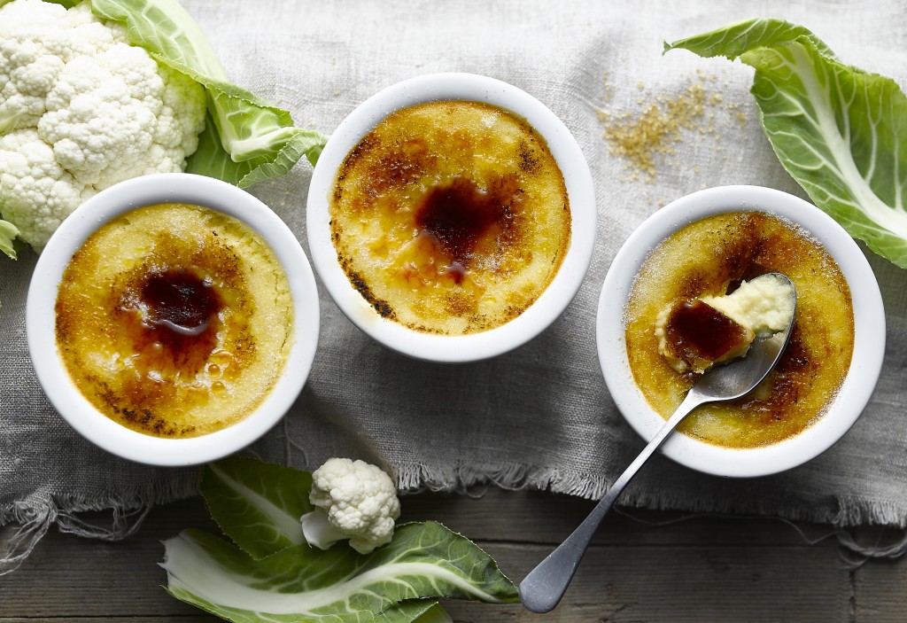 Aaron Craze's cauliflower crème brulee - Love Your Greens